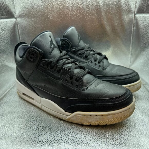 Size 10.5 - Air Jordan 3 Retro Cyber Monday Black Mens Sneakers 136064-020 - Picture 1 of 11